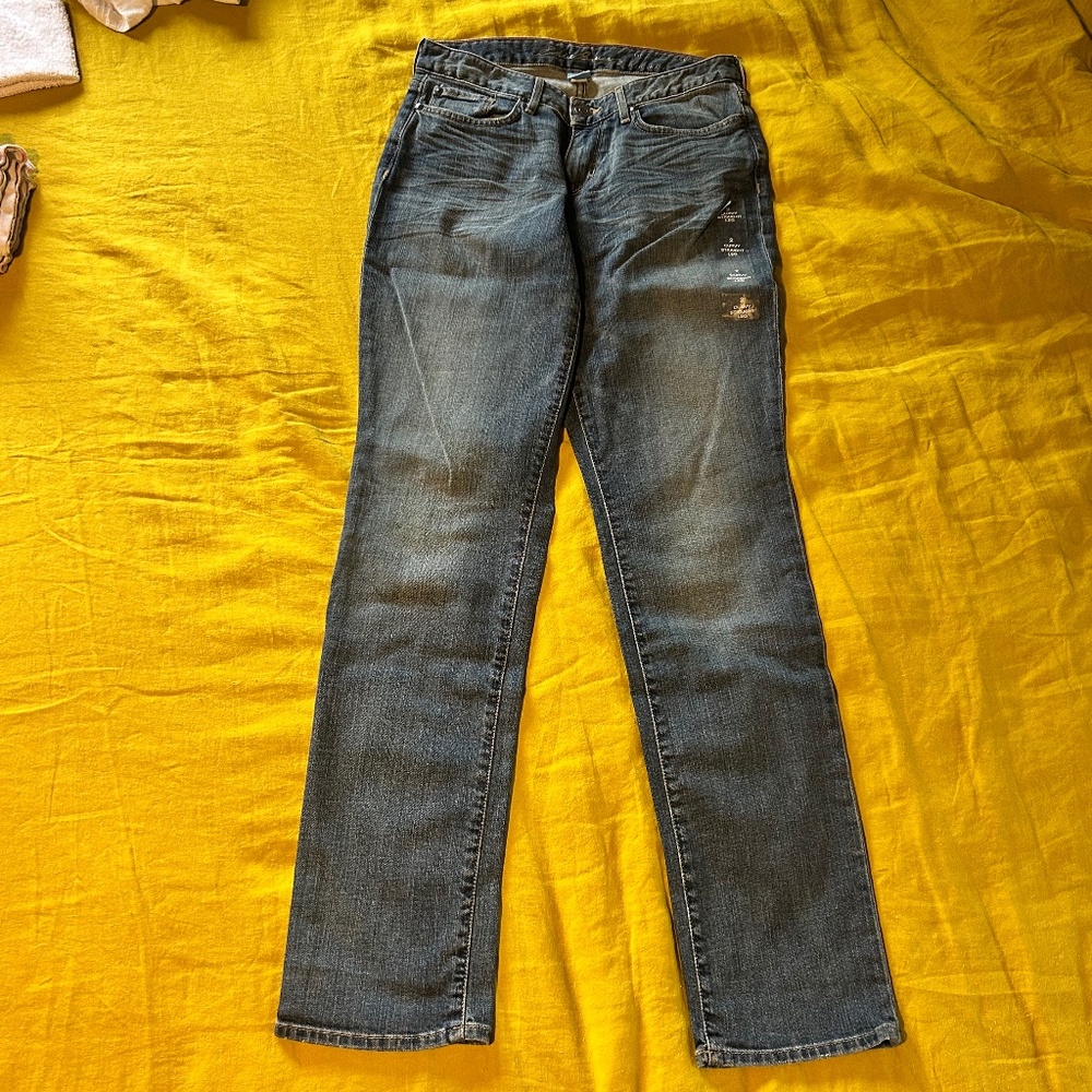 NWT Eddie Bauer Curvy Straight Leg Jeans